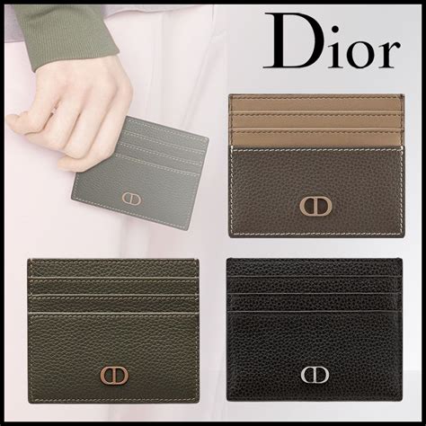 womens dior card holder|christian dior credit card holder.